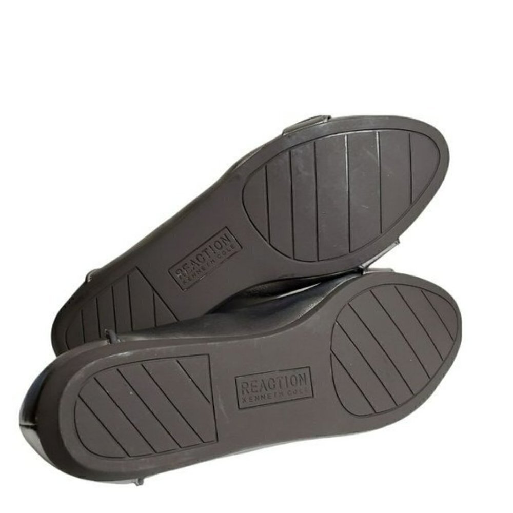 Kenneth Cole Reaction Womens Buckle Metallic Closed Toe Slip On Flat Loafers 7.5 - Picture 6 of 8